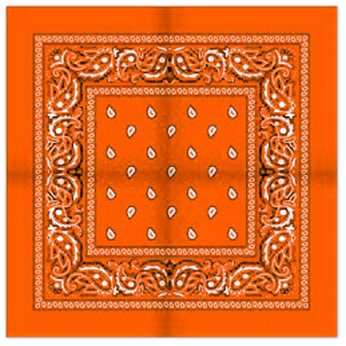 Boerenzakdoek Oranje - 54x54cm