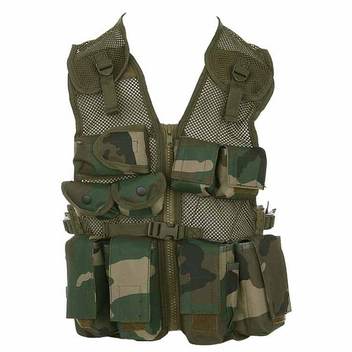 Kinder tactical vest camouflage
