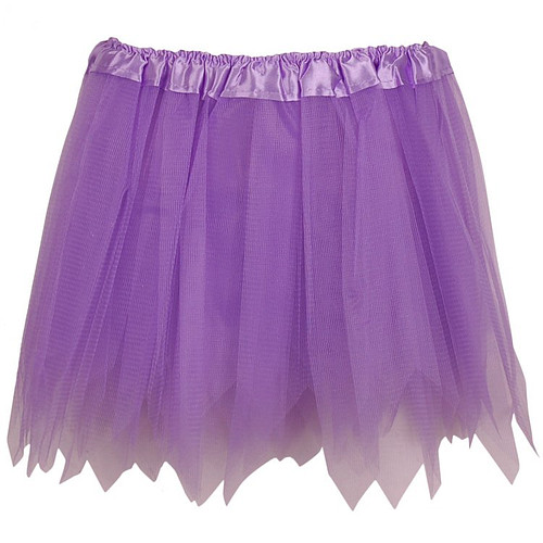 Tutu voor kinderen organza effen lila