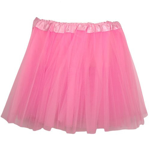 Tutu voor kinderen organza effen roze