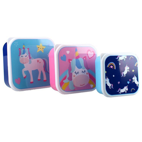 3in1 Snackboxen Eenhoorn 