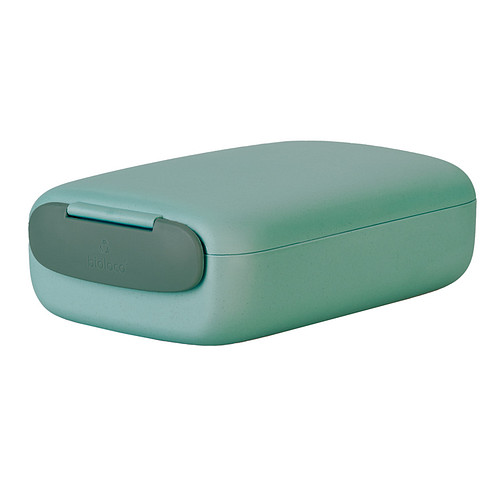 BioLoco Urban Lunchbox Rechthoekig PLA - Rozemarijn Groen - Vaatwasser bestendig - 13x19,5x6cm