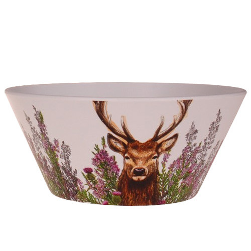 Picknick/Camping Schaaltje RPET - Wild Stag Hert - 6,5x14,5cm