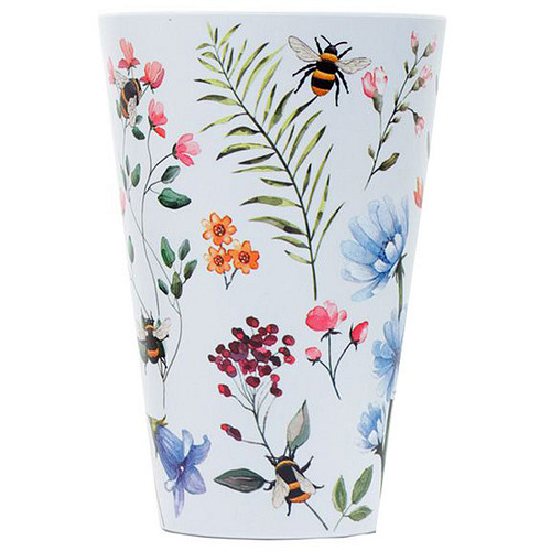 Picknick/Camping Beker RPET - Nectar Meadows Wilde Bloemen - 450ml - 13x9cm