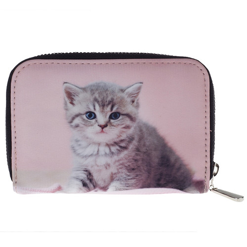 portemonnee poes roze