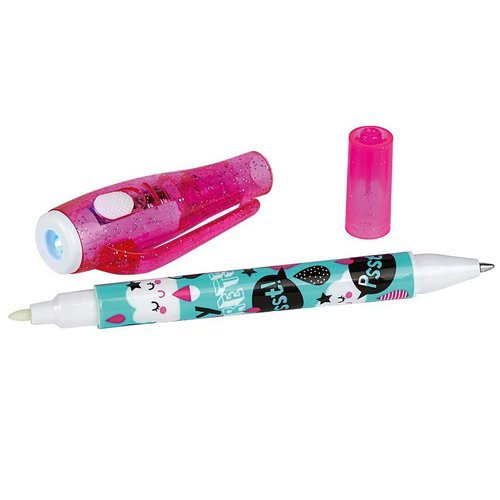 Stift Geheimcode - Roze 2 in 1 - UVlampje