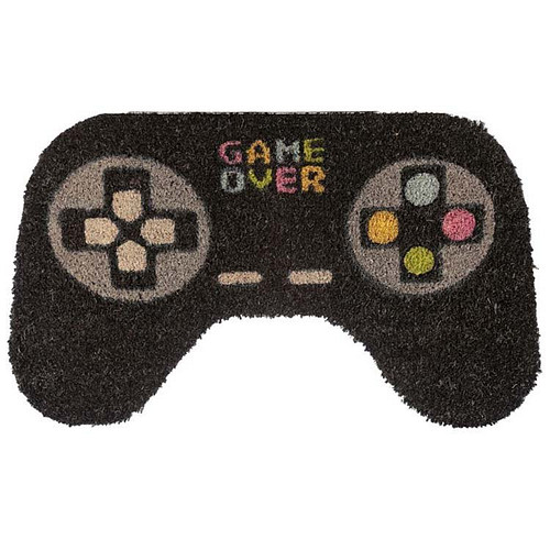 Deurmat Game over - in de vorm van een Gameconsole