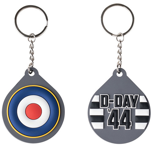 Sleutelhanger PVC RAF Roundel D-Day 44 - Fostex WW2 Series - 5cm