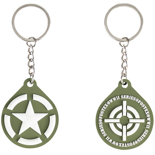 Sleutelhanger PVC Allied Star - Fostex WW2 Series - 5,5x4,5cm