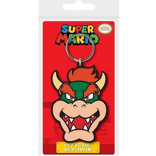 Sleutelhanger / Tashanger - Bowser Super Mario - PVC - 7x5cm
