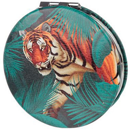 Make-up spiegeltje Jungle Tijger - 6cm