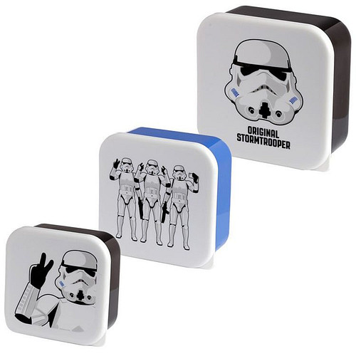 Set van 3 lunchtrommels - Stormtroopers