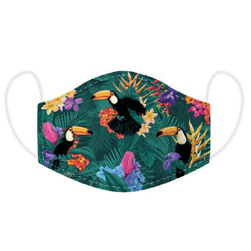 Mondkapje toekan in de jungle