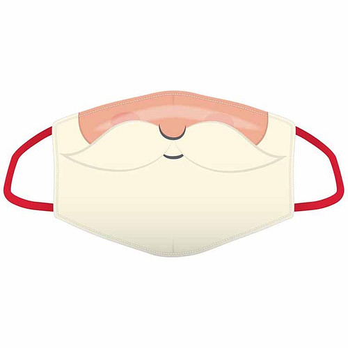 Mondkapje - Kerstman baard 