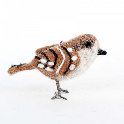 Vilten vogeltje musje 10cm