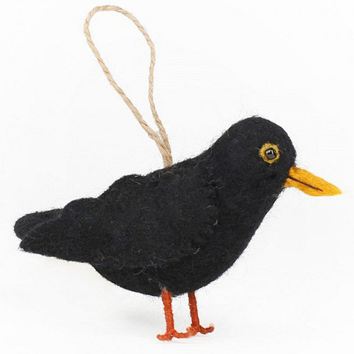 Vilten hanger Merel - 15cm