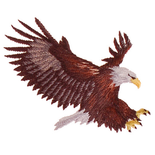 Strijkapplicatie Zeearend 8x7cm