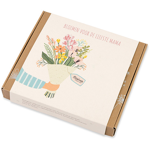 Blossombs Bloemen Bommetjes Giftbox - Liefste Mama - 9 Stuks