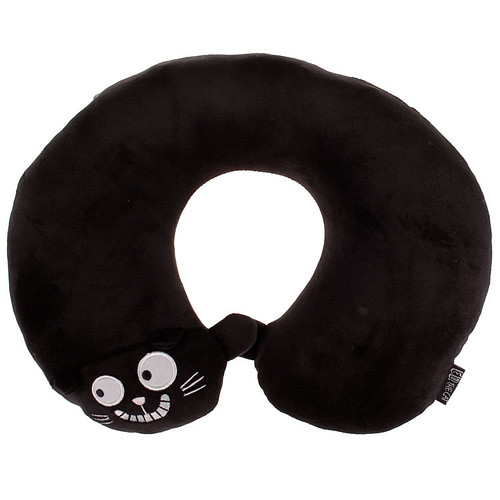 Ed the cat nekkussen 2 in 1 - Nekkussen of Gewoon Kussen - 28x20x10cm