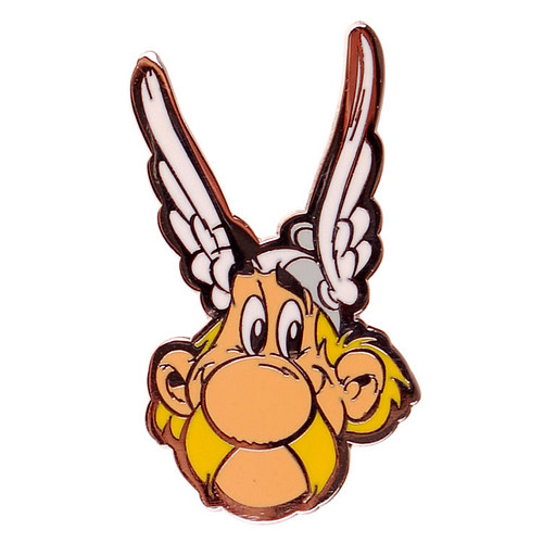Badge Asterix & Obelix Emaille - Asterix - 4,5x2,5cm
