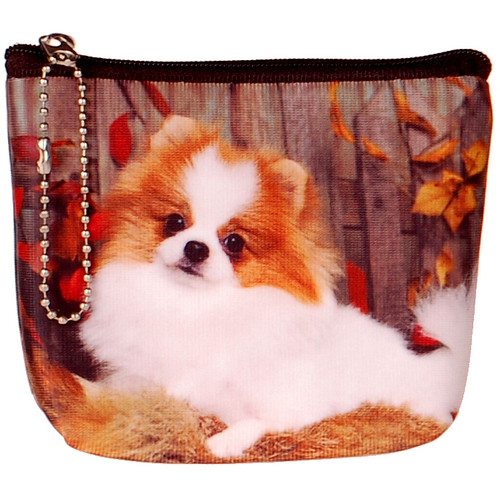 Kleine portemonnee Dwergkeeshond