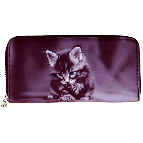 Portemonnee groot Poes 