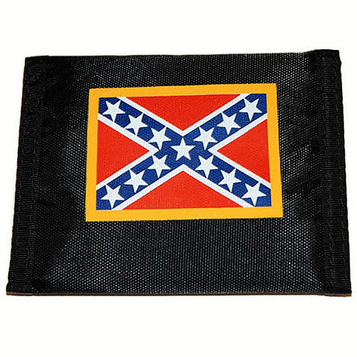 Portemonnee zwart met print