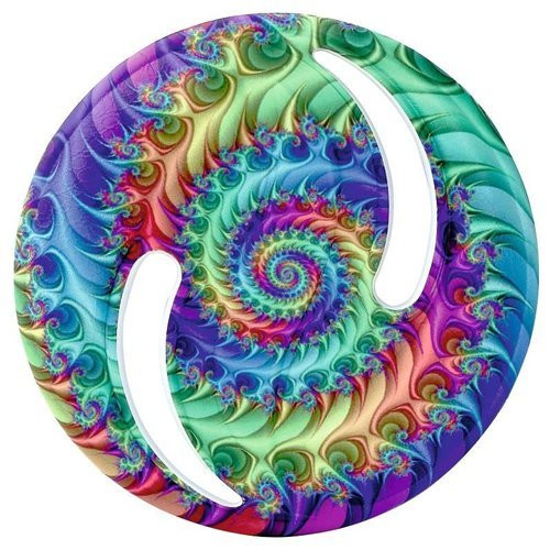 Soft Frisbee Drijvend - Blauw Multicolour - 22 cm 