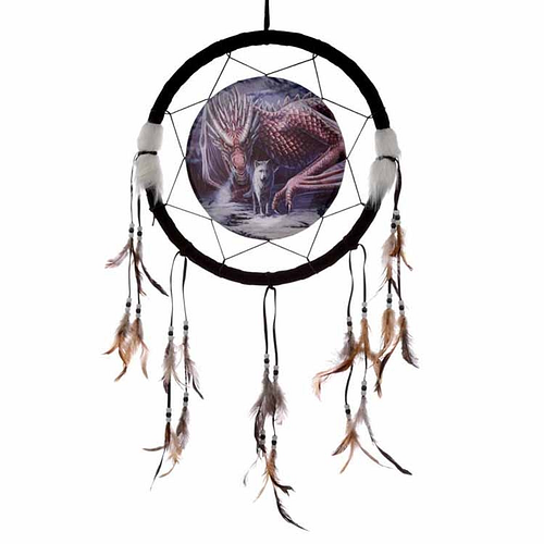 Dromenvanger Lisa Parker 33cm - Draak en Wolf