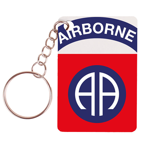 Sleutelhanger 6x4cm - Logo US Army 82nd Airborne Division - All American