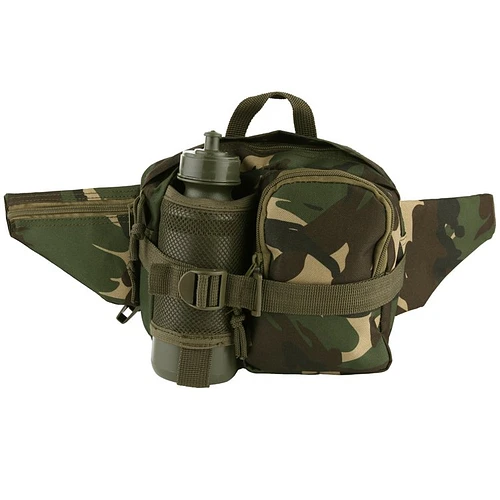 Heuptas/Wandelgordel met Veldfles - Camouflage Groen - NL camo