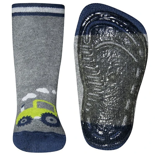 Antislipsok grijs met tractor