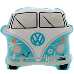 Sierkussen Volkswagen busje T1 lichtblauw - Surf adventure