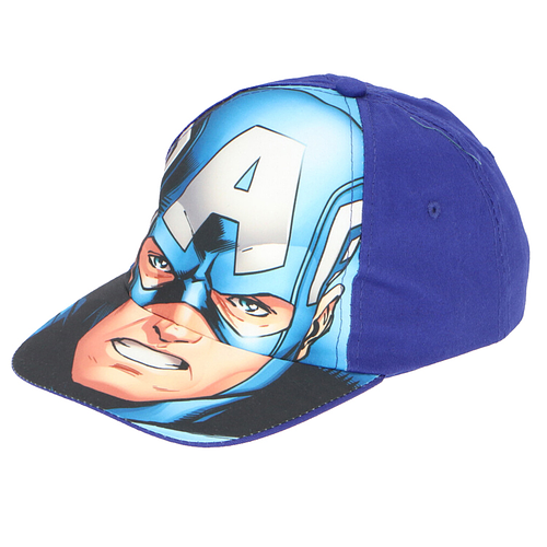 Pet Kindermaat - Avengers Captain America - Blauw - Marvel - 53cm