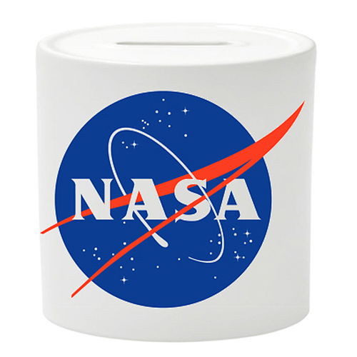 Spaarpot - Logo NASA - Origineel