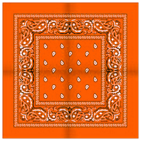 Boerenzakdoek Oranje - 54x54cm