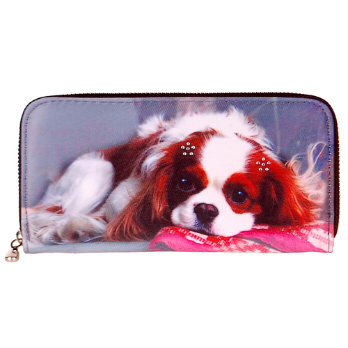 Portemonnee groot Cavelier King Charles spaniel