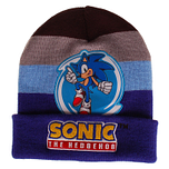 Muts Sonic the Hedgehog - Blauw & Grijs & Zwart Gestreept - Commandomuts - Omslag - Kindermaat
