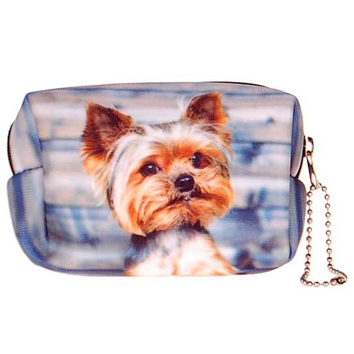 Kleine etui/klein toilettasje Yorkshire Terrier