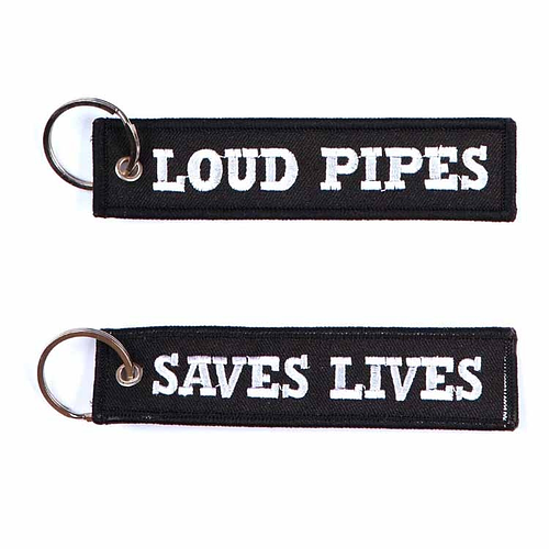 Sleutelhanger Loud pipes saves lives