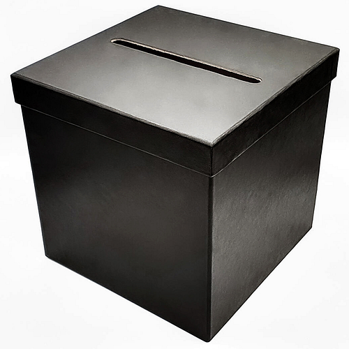 Enveloppen Doos Zwart Karton Vierkant - Creatief & Hobby & DIY - Duurzaam - 20x20x20cm