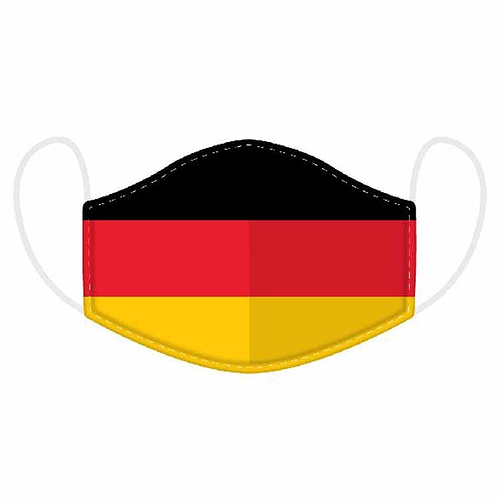 Mondkapje - Duitse vlag