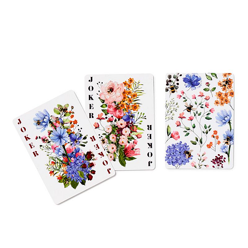 Kaartspel/Speelkaarten - Nectar Meadows - Veldbloemen&Bijen Thema - 8.5x6cm