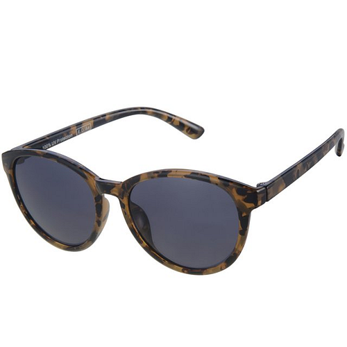 Meisjeszonnebril vlindermodel bruin gemeleerd 5-8jr - 100% UV cat 3